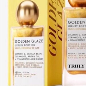 TRULY Golden Glaze Luxury Body Oil — Gold Shimmer
